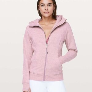 Lululemon Scuba Hoodie *Light Cotton Fleece Heathered Space Dyed Vintage Mauve